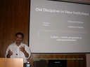 Dr.Anup.K.Dhar speaking at the workshop "Dialoguing across Disciplines" (23-25 June 2009)