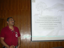Professor H.N.Chanakya presents a talk at Centre for Contemporary Studies, IISc