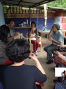 Grace Yee, Stephen Chan ( Lignan University), Sung Kyung Kim ( Sungkonghoe University) and Daniel Goh ( National University of Singapore) interacting with director B.Suresha as part of a field trip organised for participants of the cluster meeting