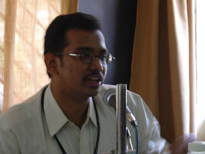 T. Vishnu Vardhan in IACS Conference at CSCS (February 2004)