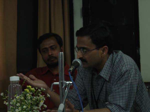 S.V. Srinivas in IACS Conference at CSCS (February 2004)
