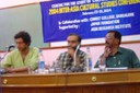 2004 INTER-ASIA CULTURAL STUDIES CONFERENCE: 'CULTURAL THEORY FOR ASIA: NEW PEDAGOGIC POSSIBILITIES': (in Pic) from left: Rehan Ansari (left) and J.S. Sadananda (right)