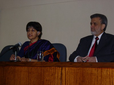 Dr. Tejaswini Niranjana & Prof. Thimmappa, in Future of Education Conference February, 20-21, 2006