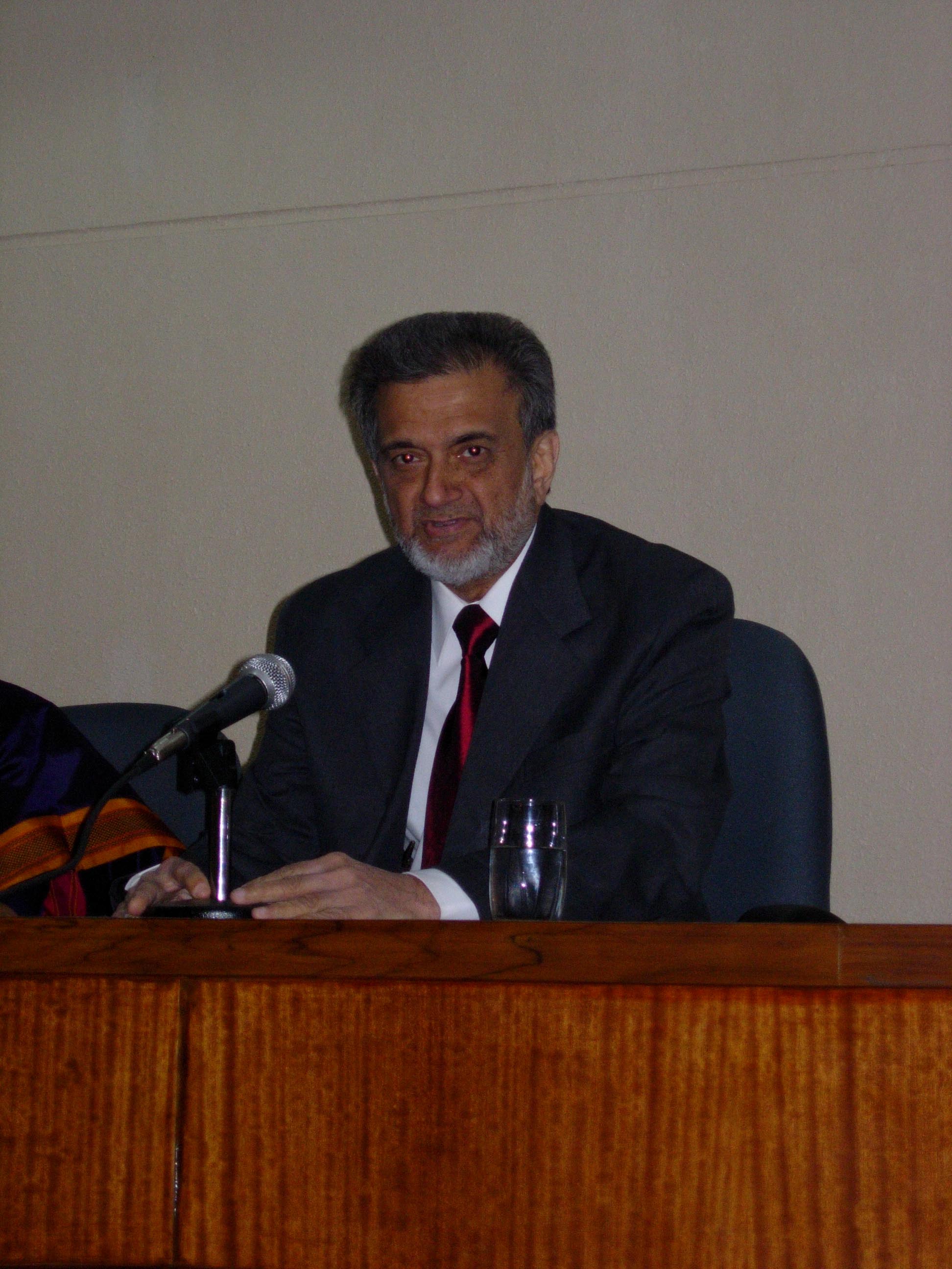 Prof. Thimmappa, (Vice-Chancellor, Bangalore University) in Future of Education Conference February, 20-21, 2006