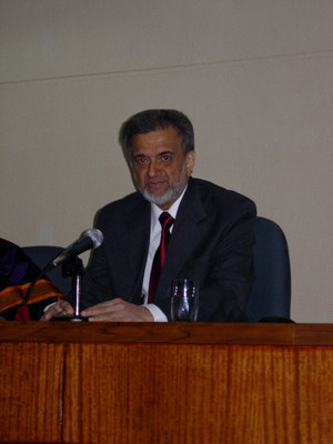 Prof. Thimmappa, (Vice-Chancellor, Bangalore University) in Future of Education Conference February, 20-21, 2006