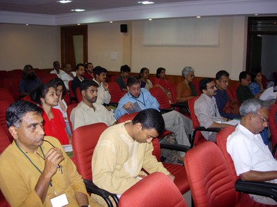 The audience, listening to Future of Education Conference February, 20-21, 2006