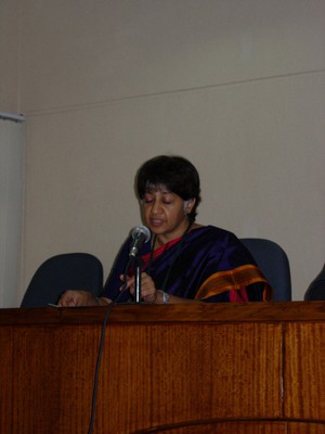 Dr. Tejaswini Niranjana in Future of Education Conference February, 20-21, 2006