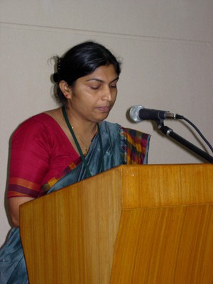 Dr. Mrinalini Sebastian in Future of Education Conference February, 20-21, 2006