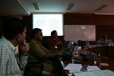 The audience, listening to Civil Society & Governance Consultation (2007)