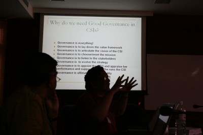 Screening the Civil Society & Governance Consultation (2007)