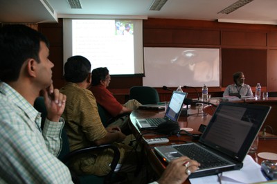 The audience, listening to Civil Society & Governance Consultation (2007)