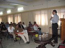 International Conference on Asian Cinema: Towards a Research and Teaching Agenda, CSCS, Bangalore, Karnataka (In Pic): K. Hariharan speaking