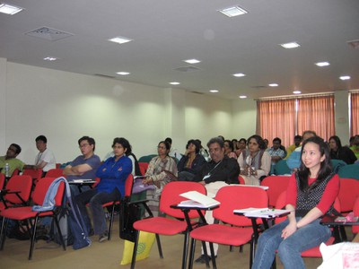The audience, listening to the lecture in Asian Cinema Conference (February 3, 2007)