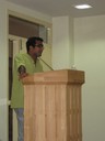 International Conference on Asian Cinema: Towards a Research and Teaching Agenda, CSCS, Bangalore, Karnataka. (In pic: Ratheesh Radhakrishnan