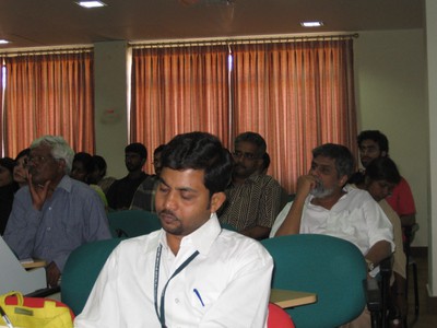 The audience, listening to the lecture in Asian Cinema Conference (February 3, 2007)