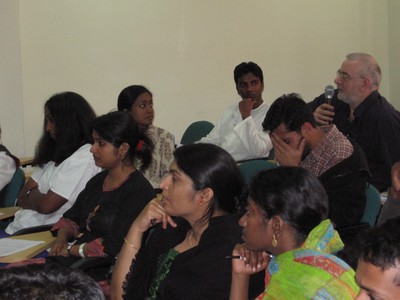 The audience, listening to the lecture in Asian Cinema Conference (February 3, 2007)