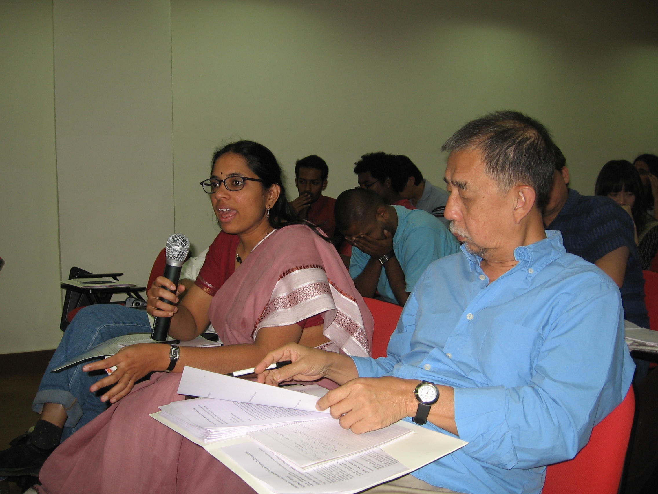 The audience, Speaking to Asian Cinema Conference (February, 04, 2007)