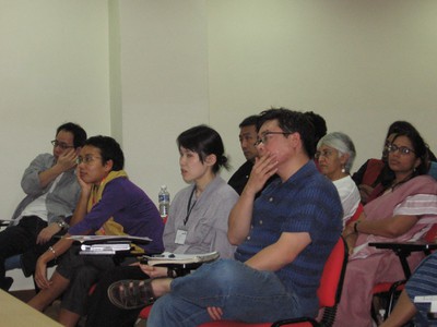 The audience, listening to Asian Cinema Conference (February, 04, 2007)