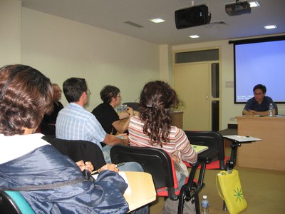 The audience, listening to Asian Cinema Conference (February, 04, 2007)
