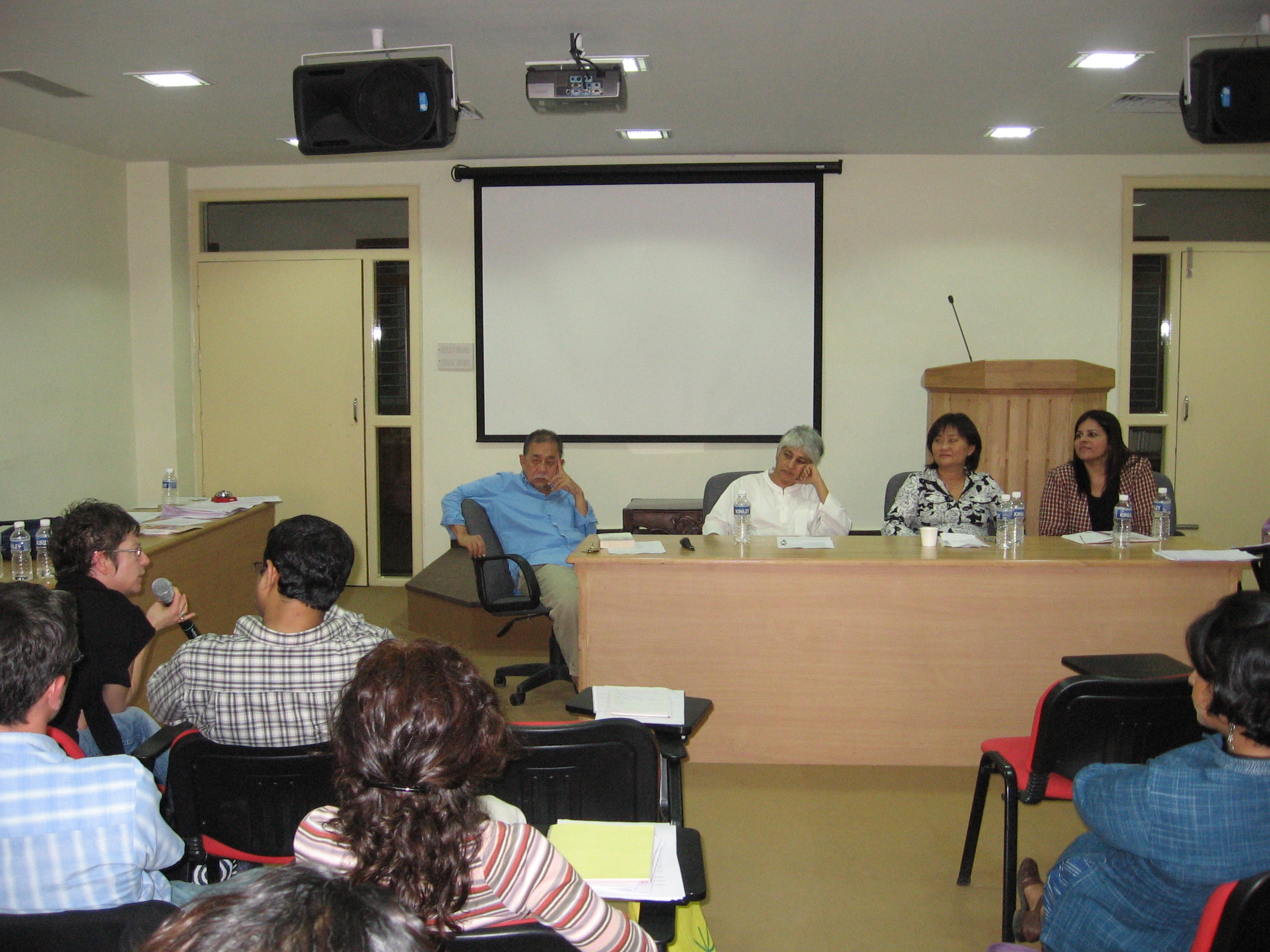 The audience, Speaking to Asian Cinema Conference (February, 04, 2007)