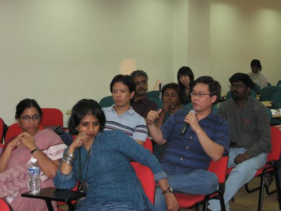 The audience, listening to Asian Cinema Conference (February, 04, 2007)