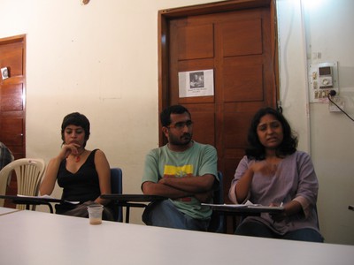 The audience, listening to Culture and Democracy Lecture at CSCS (2007)