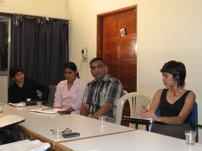 The audience, listening to Culture and Democracy Lecture at CSCS (2007)