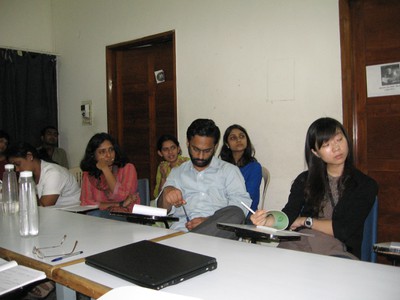 The audience, listening to Culture and Democracy Lecture at CSCS (2007)