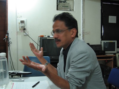 Dr. Vivek Dhareshwar in Culture and Democracy Lecture at CSCS (2007)