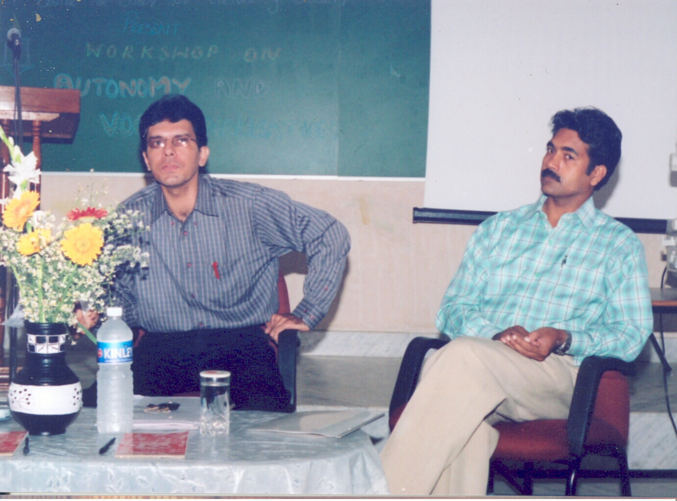 CSCS Higher Education Consultation at Christ College: Naresh Rao speaking