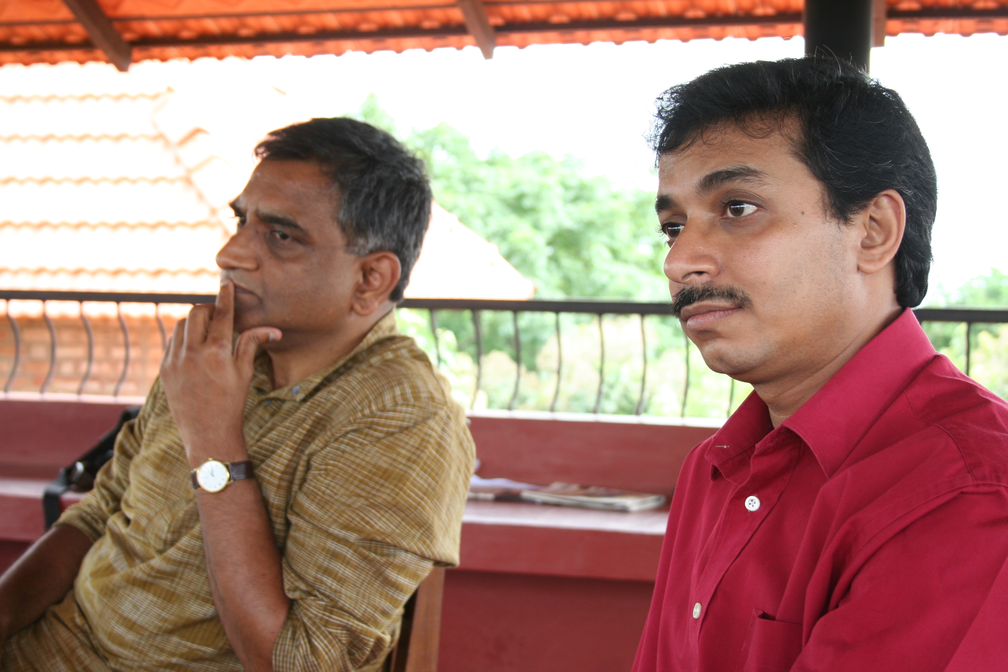 Anup Dhar and Kakarala Sitharamam: CSCS Retreat (2007)