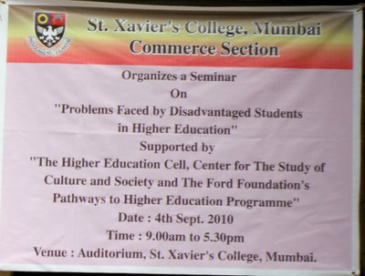 Seminar Presentation (St. Xavier's College)