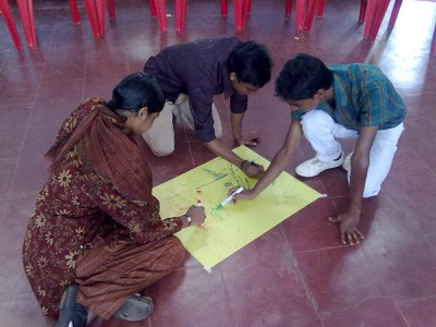 Sharing space 4