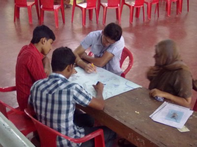 Sharing space 6